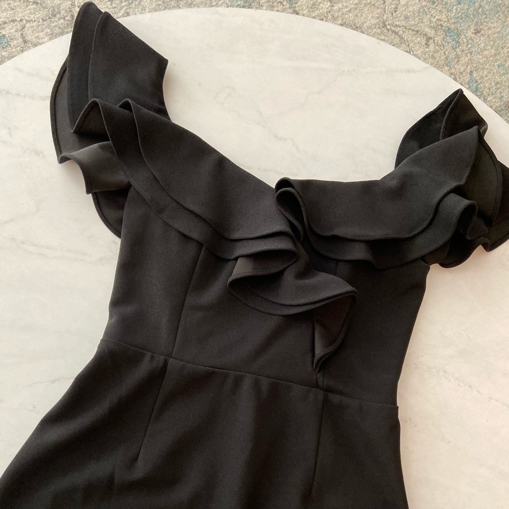 Bloomingdales Sunset + Spring Off Shoulder Dress